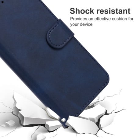 Чехол-книжка EsCase Leather для Xiaomi Redmi Note 11 4G Global/11S - синий