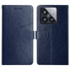 Чехол-книжка Y-shaped Pattern для Xiaomi 14 Pro - синий