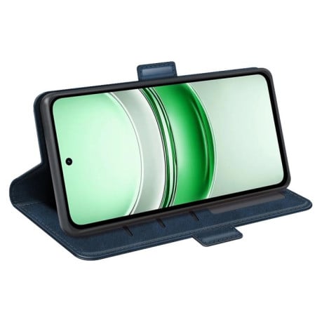 Чохол-книжка з двосторонньою магнітною застібкою на Realme C71 4G - синій