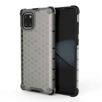 Противоударный чехол Honeycomb на Samsung Galaxy S10 Lite - серый