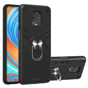 Протиударний чохол Armour Series на Xiaomi Redmi Note 9S / Note 9 Pro / Note 9 Pro Max - чорний