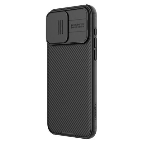 Противоударный чехол NILLKIN CamShield (MagSafe) для iPhone 15 Pro - черный