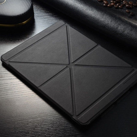 Шкіряний Чохол G-CASE Milano Series Four-Fold Design чорний для iPad Air 2