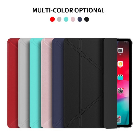 Чохол книжка Multi-folding Shockproof для iPad Pro 12.9 2018/2020 - рожевий