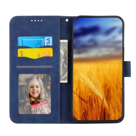Чехол-книжка Dierfeng Dream для Xiaomi Redmi Note 12 Global - синий