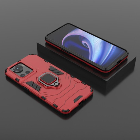 Протиударний чохол HMC Magnetic Ring Holder для OnePlus Ace 5G/10R - червоний