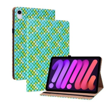 Чохол-книжка Color Weave для iPad mini 7/ mini 6 - зелений