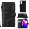 Чохол-книжка Embossed Butterfly для Samsung Galaxy A23 4G/5G - чорний