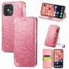 Чохол-книжка Blooming Mandala для iPhone 13 Pro - рожевий