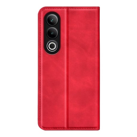 Чохол-книжка Retro Skin Feel Business Magnetic на OnePlus Ace 3V - червоний