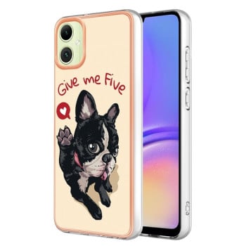 Противоударный чехол Electroplating IMD для Samsung Galaxy A05 - Dog
