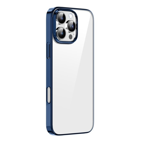 Противоударный чехол Mutural Jiantou Series для  iPhone 16 Pro - синий