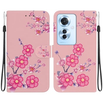 Чохол-книжка Colored Drawing Series на OPPO Reno11 F Global - Blossoms