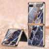 Протиударний чохол GKK Marble Pattern Samsung Galaxy Z Flip - 03