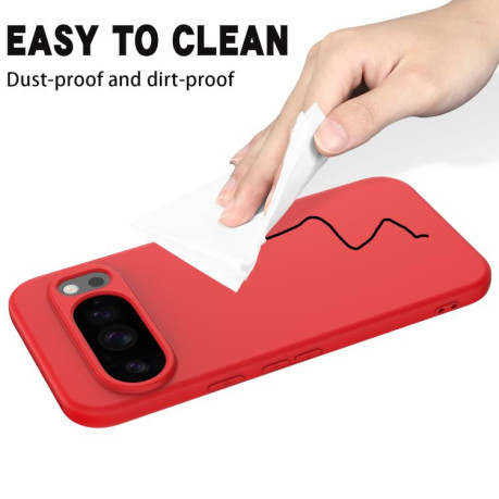 Силіконовий чохол Solid Color Liquid Silicone на Google Pixel 10 Pro XL - червоний