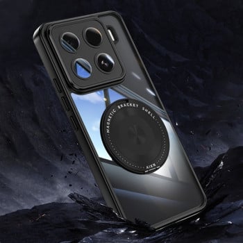 Протиударний чохол MagSafe Acrylic Hybrid для Xiaomi 15 Pro - чорний