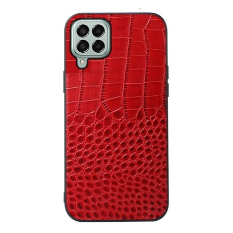 Противоударный чехол Crocodile Top Layer для Samsung Galaxy M33 5G - красный