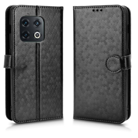 Чохол-книжка Honeycomb Dot для OnePlus 10 Pro 5G - чорний