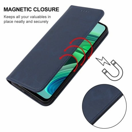 Чохол-книжка Magnetic Closure для Xiaomi Redmi Note 11E/Redme 10 5G - синій