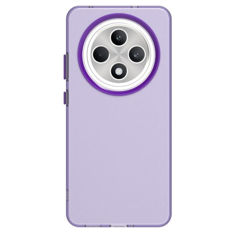 Противоударный чехол Candy Series для OPPO Reno12 F/12 FS 5G - фиолетовый
