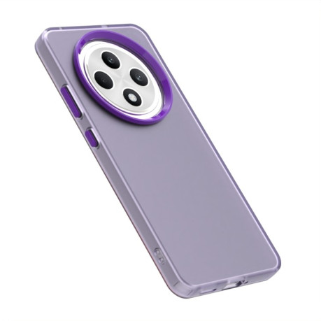 Противоударный чехол Candy Series для OPPO Reno12 F/12 FS 5G - фиолетовый