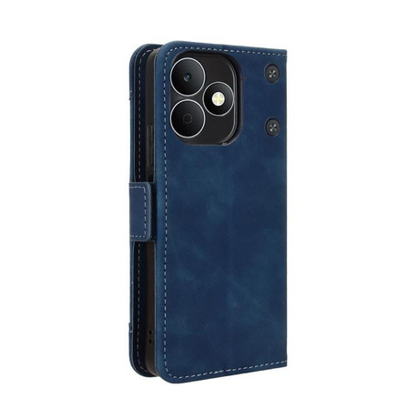 Чехол-книжка Skin Feel Calf на Realme Note 80 4G — синий