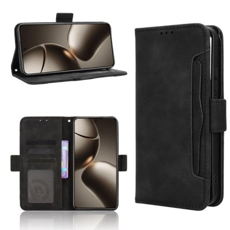 Чехол-книжка Skin Feel Calf на Xiaomi 15T 5G - черный
