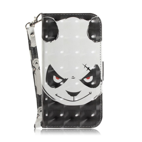 Чехол-книжка Crystal 3D Shockproof Protective Leather для Samsung Galaxy M35 - Bear
