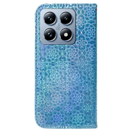 Чохол-книжка Solid Color Colorful на Xiaomi 14T Pro - синій