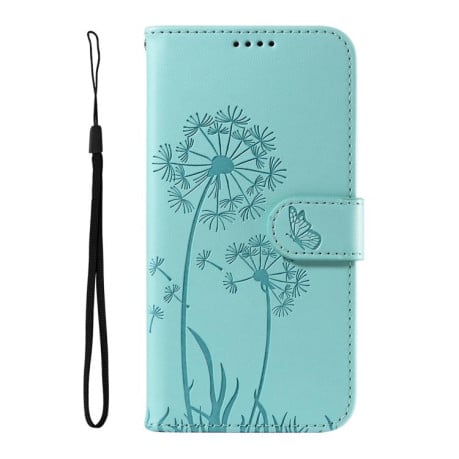 Чехол-книжка Dandelion Embossed Pattern Flip Leather для Redmi A5 4G 173.3mm Global - зеленый