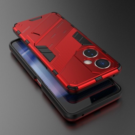 Противоударный чехол Punk Armor для OnePlus Nord CE 3 Lite - красный