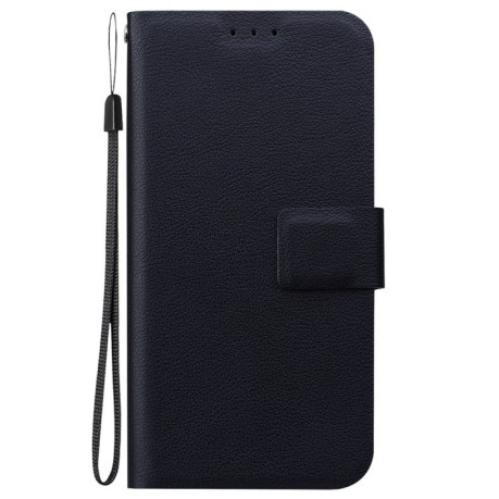 Чохол-книжка Voltage Side Buckle для iPhone 16e - чорний