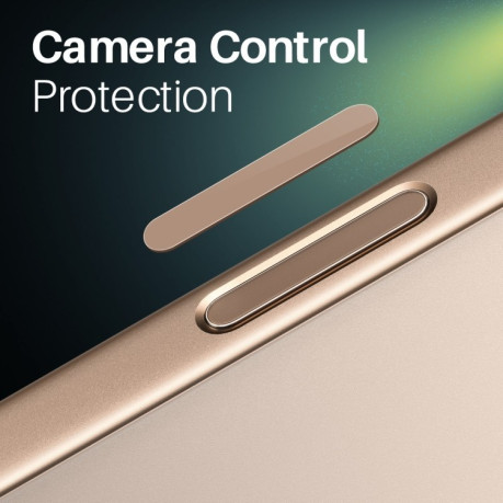 Защита кнопки контроля камеры NORTHJO 2Pcs Camera Control Button Protector на iPhone 16/16 Plus/16 Pro/16 Pro Max - желтый