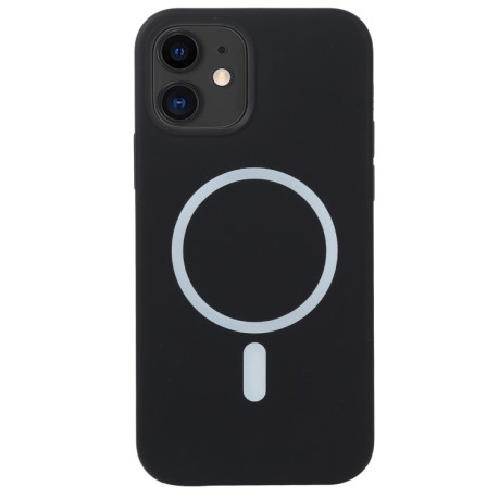 Противоударный чехол Nano Silicone (Magsafe) для iPhone 13 mini - черный