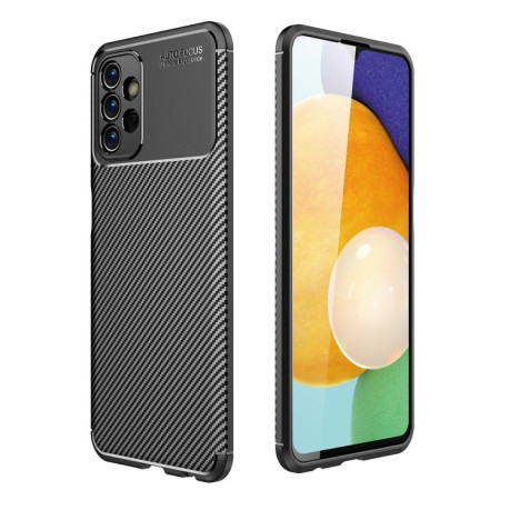 Ударозахисний чохол HMC Carbon Fiber Texture Samsung Galaxy A13 4G - чорний