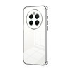 Противоударный чехол Space Fine Hole для Realme 12+ 5G/12 4G/13 4G - серебристый