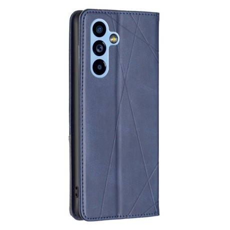 Чехол-книжка Rhombus Texture для Samsung Galaxy A54 5G - синий