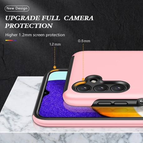 Протиударний чохол Invisible Ring Holder Samsung Galaxy A04s/A13 5G - рожеве золото