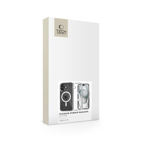 Чехол Tech-Protect FlexAir Hybrid MagSafe для iPhone 16 - Clear
