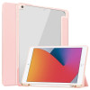 Чохол-книга Transparent Acrylic для iPad 10.2 - рожевий