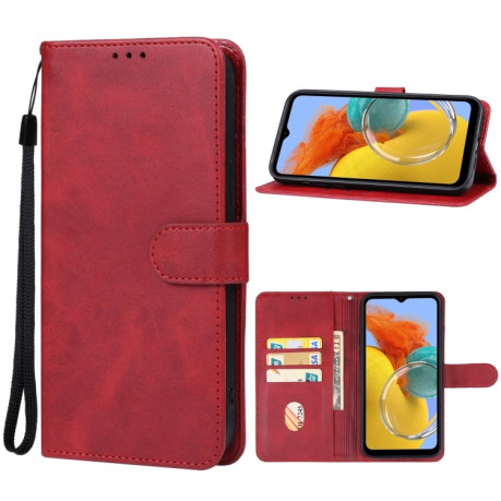 Чехол-книжка EsCase для Samsung Galaxy M14 5G - красный