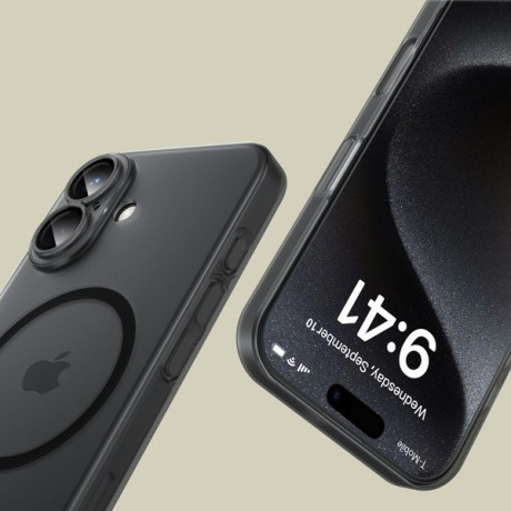 Чохол Tech-Protect MagSlim MagSafe для iPhone 16 - Black