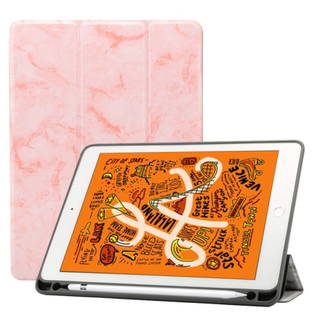 Противоударный чехол EsCase Marble Texture на iPad Air 2019 /Pro10.5-розовый