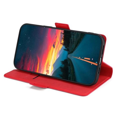 Чохол-книжка Voltage Side Buckle на Infinix Note Edge 5G — червоний