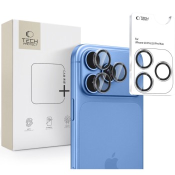 Захисні скла Tech-Protect Camring Fit+ Camera Cover для iPhone 18 Pro / 18 Pro Max