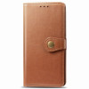 Чехол-книжка Retro Solid Color на Samsung Galaxy Note10 Lite / A81 / M60s -коричневый