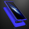 Противоударный чехол GKK Three Stage Splicing Full Coverage на Samsung Galaxy S10+Plus- синий