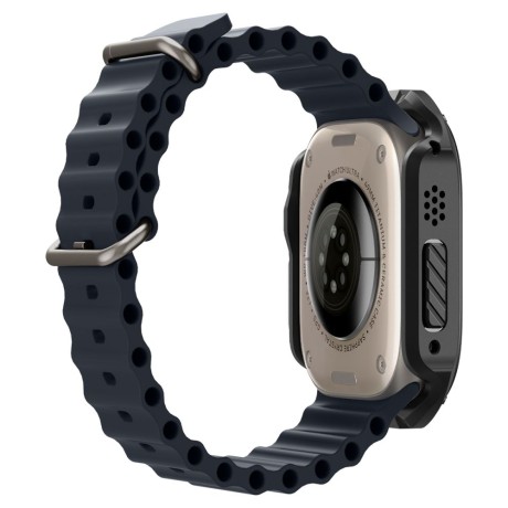 Оригинальный чехол Spigen Tough Armor на Apple Watch Ultra 49 mm - black