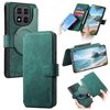 Чехол-книжка CaseNeo MagSafe RFID Anti-theft Retro Leather на Xiaomi Poco M8 Pro/Redmi Note 15 Pro+ 5G Global  — зелёный