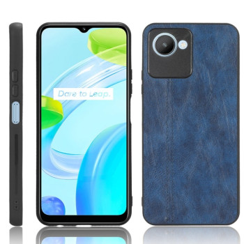 Ударозащитный чехол Sewing Cow Pattern для Realme C30s/C30 4G - синий